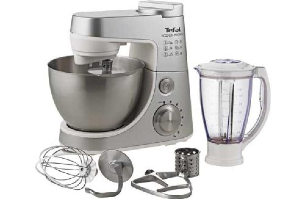 Tefal Kitchen Machine Stand Mixer QB400DA4 900W 4L Mixing/1.5L Blending